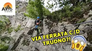 Spitzberg, via ferrata C/D, Trudno?
