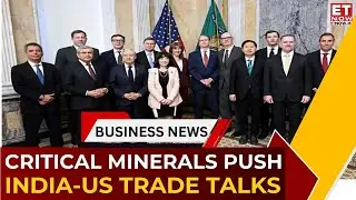 India-US Push On Critical Minerals | Tech, Recycling & Supply | India-US Talks Led by Scott Bessent