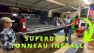2017+ Ford SuperDuty Pace Edwards Full Metal Jackrabbit Tonneau Install F250 F350 Powerstroke