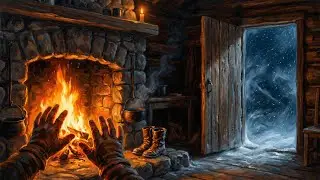 How Early Settlers Heated Their Homes in the Coldest Winters | Relaxing History for Sleep