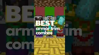 Лучшие комбинации отделки брони в Minecraft 1.20! #minecraft #gaming #combos