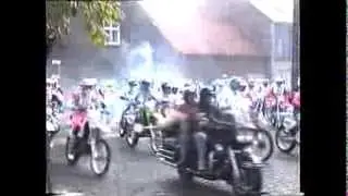 901021 Start van de Enduro in Overpelt  21 oktober 1990