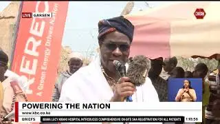 CS Opiyo launches rural electrification projects in Garsen