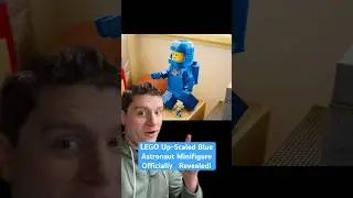 Официально представлена ​​увеличенная минифигурка синего космонавта от LEGO!