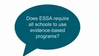 Every Student Succeeds Act - 4 levels of Evidence Standards