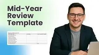 Mid Year Review Template for Employees & Managers (Any Industry)
