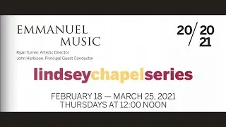 Bach BWV 808 - Peter Sykes - Lindsey Chapel Series