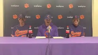 Clemson Baseball || Bakich, Hall, Cannarella - 3/18/23