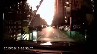 Tianjin Explosion   Video & Photo Compilation Stabilized HD  12 04 2015 China