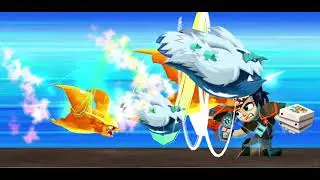 Infurnus and frostcrawler fusion shot [ fire and ice fusion] #slug it out 2 gameplay