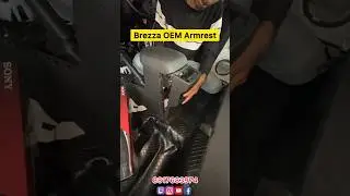 Brezza Oem Armrest Base Model में घर पर ही लगा सकते है #shots #accessories #armrest #brezza