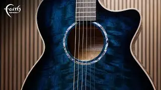 Faith Guitars | Blue Moon Venus | Cutaway Electro | FVBLM