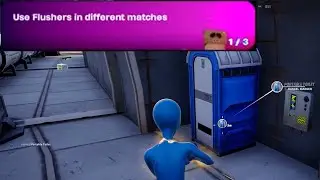 Use flusher in different matches Fortnite