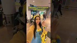 I'm Dating a Minion? - Worst Nightmare #surprise #date #cosplay
