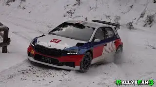 Rallye Monte-Carlo 2026 | Test | A. von Thurn und Taxis & J. Hain | Škoda Fabia RS Rally2