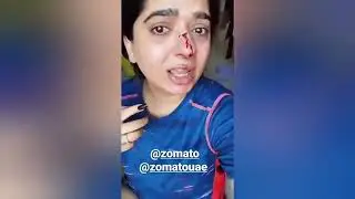 viral video 2 zomato delivery boy hit girl customer