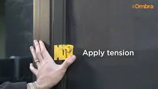 Ombra Awnings: Inner rail alignment tool