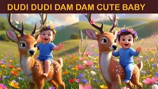 Cute Baby Funny Moves | Dudi Dudi Dam Dam Dance Cartoon