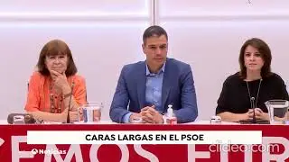 Las caras , grabales las cara Comite Federal PSOE