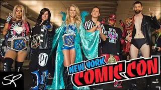 WWE Cosplay TAKEOVER!!! | New York Comic Con 2018 Highlights | Raymond Strazdas