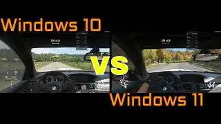 Windows 11 VS Windows 10 FPS Test Forza Horizon 4