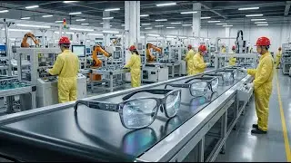 Inside the AR Lab: Manufacturing Optical Waveguide AR Glasses (Full Process)