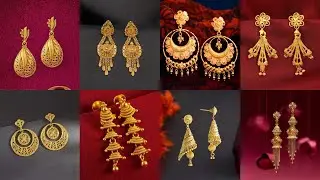 Gold earring new model design | long gold earrings design | latest gold design #goldearringsdesigns 