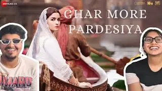 Ghar More Pardesiya - Kalank | Varun, Alia & Madhuri| (REACTION) AMAZING!!