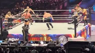 AEW Forbidden Door 2024 Chris Jericho, Jeff Cobb, & Big Bill vs HOOK, Samoa Joe & Katsuyori Shibata!