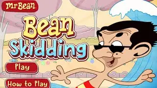 Mr. Bean&rsquo;s Bean Skidding Animated Skateboarding Game Play Online!!!