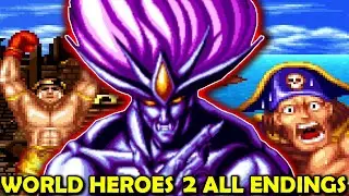 World Heroes 2 All Endings Arcade 1993