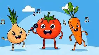 &ldquo;Happy Veggies Song 🌽🥕 | Funny Vegetable Cartoon Dance for Kids | 2 Minutes&rdquo;
