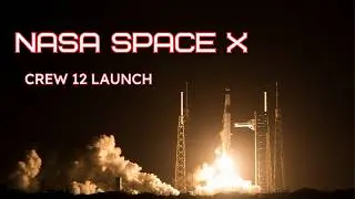 Запуск экипажа Crew-12 компании NASA SpaceX и первая посадка ускорителя на посадочной площадке LZ...