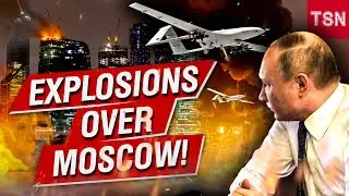 MOSCOW UNDER ATTACK! Drones Over the Kremlin &mdash; DAM DESTROYED in Belgorod Region!