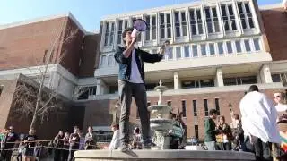 Ohio University Bat Rally against McDavis' new presidential home