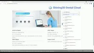 Shining 3D - How to create connection with LAB using Shining 3D cloud