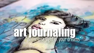 Artist Gang 21.apr.15 - art journaling with CeeCee