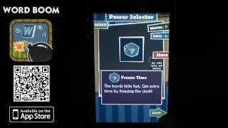 Word Boom for iPhone & iPad - Game Demo