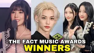 Полный список победителей премии Fact Music Awards 2023 #kpop