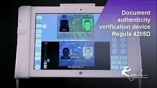 Document authenticity verification device Regula 4205D