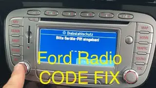 Ford Radio CODE verloren FIX