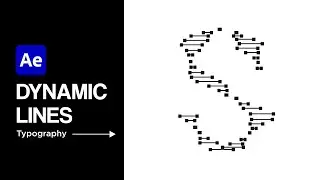 Animate Any Letter & Shape with Dynamic Lines | After Effects Tutorial