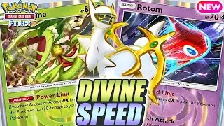 SUPER FAST ! ARCEUS Makes CARNIVINE & ROTOM Very Aggressive ! - Pokemon TCG Pocket