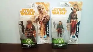 Star wars force Link 2.0 3.75 Chewbacca,Maz Kanata review
