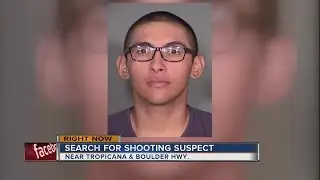 UPDATE: Police seek suspect in Boulder Highway shooting