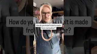 🥋Теперь вы знаете👌🏼. Не соглашайтесь на склеенные вещи. #80-е #кожаныйремень #мастерство #сделано...