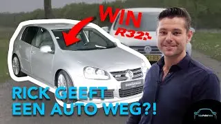 Rick geeft een auto weg?! (VOLKSWAGEN GOLF R32) 😱 En die kan jij winnen! - Stipt Polish Point