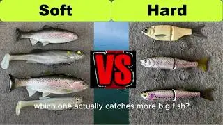 Soft vs Hard Swimbaits 🎣 Which One Catches More Big Bass #swimbaitfishing #swimbaits #guess