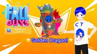 Fall Guys SS4: i Finally Got Full Golden Dragon! + 52 Rank!