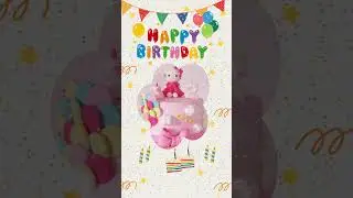 Kid's bday eCard #birthday #ytshorts #ecards #youcanasktheflowers #kidssong #cute #fyp #shorts #the